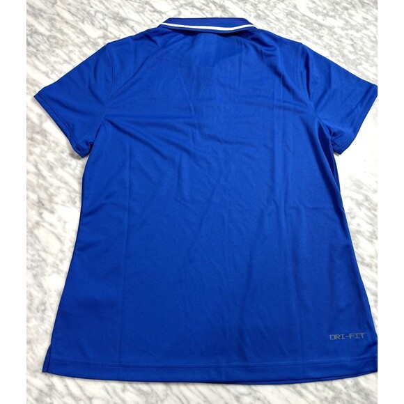 Nike Dri Fit Blue Duke Blue Devils Polo Shirt Women's Medium DZ8413 480 NEW - Picture 3 of 7